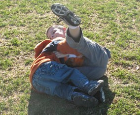 tackling boys