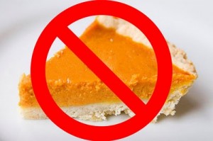 no pumpkin pie