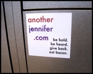 photo another jennifer vinyl stickers