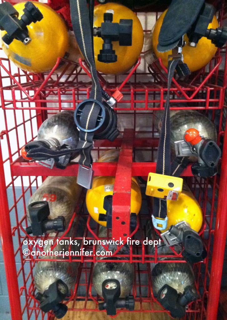 oxygen tanks