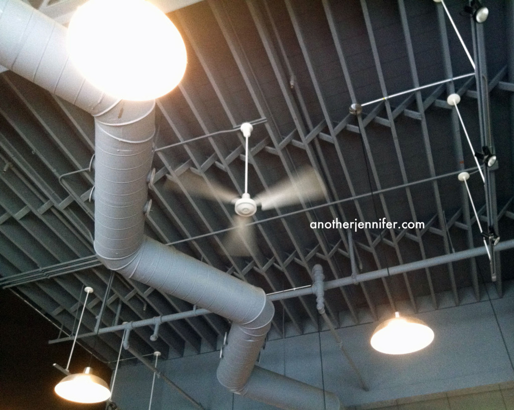 coffee shop ceiling