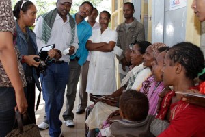 Jennifer James in Ethiopia.