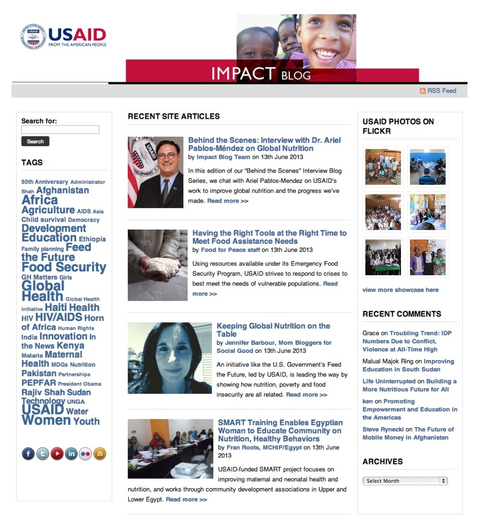 USAID Impact Blog