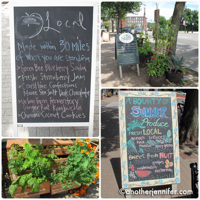 No chain stores or restaurants here. We prefer local and fresh. You can even pick oregano from a dresser drawer!