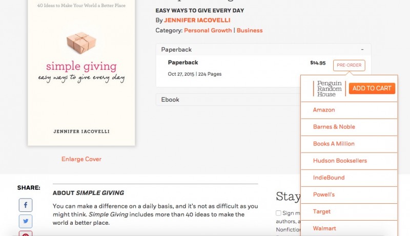 simple giving: easy ways to give every day